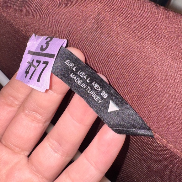 Brown half sweatshirt. Zara - Picture 5 of 6